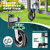 Aclastool Gate Wheel, 8 Inch Wheel Diameter, Spring-Loaded Heavy Duty Caster for Metal Tube & Wooden Gates, 700 lbs Capacity, Black, 2 Pack Aclastool Gate Wheel, 8 Inch Wheel Diameter, Spring-Loaded Heavy Duty Caster for Metal Tube & Wooden Gates, 700 lbs Capacity, Black, 2 Pack