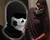 Nuoxinus Black Balaclava Ghosts Skull Full Face Mask for Cosplay Party Halloween Outdoor Motorcycle Bike Cycling Skateboard Hiking Skiing Snowmobile Snowboard