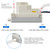 Automatic Condensate Removal Pump, HVAC Condensate Removal for Air Conditioner, Furnace, Dehumidifier,Ice Machine - 115 Volts/60Hz Ultra-Quiet with 16 Ft Hose,4 Water inlets & 2 Type outlets