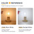 TOKCON 12V LED Edison Light Bulbs - Daylight 5000K 6W(Only for 12 Volt DC/AC) - E26 Standard Base - 60W Equivalent Dimmable ST21 Low Voltage LED Filament Bulb for RV, Off Grid, 2 Pack