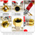 TSGOHNL Heavy Duty Brass Garden Hose Splitter 4 Way, Freeze and Sun Resistant Outdoor Faucet Brass Connector Tap Splitter 4 Valves, Nickel Plated for Rust Resistance, 3/4” GHT (Red)