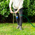 Varomorus Stainless Steel Deep Root Feeder for Tree Watering Spike Tool Irrigation for Outdoor Plants System Wand T-Handle One-Piece with Filter
