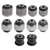 523-318 Rear Suspension Knuckle Bushing Kit Left&Right Side Fit for Ford 2011-2019 Explorer 2013-2019 Police Interceptor Utility Replaces#BB5Z5B758A BB5Z5B759A DB5Z5B758B DB5Z5B759B (10Pcs)