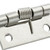 Hitefu 4PCS Spring Hinges, 1.5 Inch Small Self Opening Hinge Spring Loaded Hinges, 304 Stainless Steel Self Closing Hinge for Door Closet Cabinet