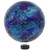 Sunnydaze 10-inch Gazing Ball for Garden - Crackled Glass Mosaic Gazing Globe for Outside - Deep Ocean Swirl