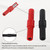 20PCS 4mm Female Banana Plug Jack Socket Connectors Banana Socket Connectors Insulated Jack Connectors for 4MM Banana Plug Extension Adapters(10Red+10Black)