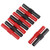 20PCS 4mm Female Banana Plug Jack Socket Connectors Banana Socket Connectors Insulated Jack Connectors for 4MM Banana Plug Extension Adapters(10Red+10Black)