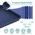Baker's Secret Baking Sheets Non Stick, 3x Cookie Sheets for Oven, Diamond Texture Premium Air Flow, Set of 3 Baking Trays, Extra Thick 0.6mm with Diamond Base PFOA, PFOS, PTFE and PFAS free Bakeware
