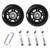 68 x 24mm 2 Pcs Luggage Suitcase Replacement Wheels, Rubber Swivel Caster Wheels Bearings Repair Replacement Parts for Carry-on Roller Bag, Suitcase Bag, Trolley Bag
