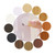 Screw Hole Cover Stickers,12 Colors Waterproof Textured Peel and Stick Screw Covers, 21mm Dia PVC Self Adhesive, Cover Caps for Wall Cabinets Desk Wood Furniture Hole Repair