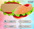 Funziez! Hamburger Slippers - Plush Cheeseburger Slippers Novelty House Shoe (Multi Color, Medium) Funziez! Hamburger Slippers - Plush Cheeseburger Slippers Novelty House Shoe (Multi Color, Medium)