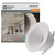 Commercial Electric 4 in. White Ultra Low Glare Mini Step Integrated LED Recessed Trim