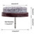 50pcs Round Heavy Duty Felt Furniture Pads,Ulifestar Nail On Furniture Sliders Hardwood Floor Protectors for Chair Table Desk Desser Cabinet Sofa Couch Leg Feet Non Slip