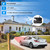 Solar Driveway Alarm Wireless Outside 1800ft Range, Outdoor Motion Sensor & Detector Driveway Alert System with Rechargeable Battery/Weatherproof/Mute Mode (1&3-Camouflage)
