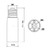Mogul Socket Extender,TWDRTDD E39/E40 to E39/E40 Screw Mogul Base LED Fluorescent Incandescent Lamp Holder Adapter (5-Pack)
