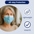 MAGICARE Made in USA Masks - Blue Disposable Face Masks - Medical Grade (ASTM Level 1) - Premium 3 Ply Face Masks Disposable - Comfortable, Soft, Breathable Face Mask for Adults - 50ct Box