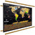 Landmass Scratch Off World Map, with Wood Hanger Frame, Extra Large 36x24 Inch Travel Map Poster, Scratchable Flags and Countries, Wall Art for Travelers, Adventure Gift for Home or Office Decor Landmass Scratch Off World Map, with Wood Hanger Frame, Extra Large 36x24 Inch Travel Map Poster, Scratchable Flags and Countries, Wall Art for Travelers, Adventure Gift for Home or Office Decor