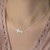PRAYMOS 925 Sterling Silver Sideways Cross Necklace for Women Synthetic Opal Necklace Christian Religious Confirmation Baptism Christmas Gifts PRAYMOS 925 Sterling Silver Sideways Cross Necklace for Women Synthetic Opal Necklace Christian Religious Confirmation Baptism Christmas Gifts