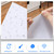 Mudder 20 Pieces Vinyl Siding Repair Kit 6 * 8 Inch Self Adhesive Fence Repair Kit Mobile Home Skirting House PVC Vinyl Fence Parts Hole Covering for Walls Holes Blemishes Tools