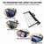 HANKEY Pull Out tie Organizer for Men, Slide Out Tie Rack 17.9in Side Mount Extendable Neck tie Racks for Closet up to 65 Ties Storage for Ties,Belts,Scarves,Pants Folding Holder for Space Saving