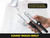 LUFMWCWD Crank Handle Commercial Can Opener - Heavy Duty Manual Can Opener - Ergonomic Cushioned Handle - Stainless Steel Blade - Black