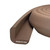 Kidkusion Baby Proof Edge Guards for Safety | Made in The USA | 24 Feet | Brown | Edge Protectors for Furniture, Tables, Fireplaces | Heavy Duty Tape Included
