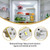 WISINY WR55X26671 Refrigerators LED Light Bulb for GE Led Refrigerator Light Bulb and GE Refrigerator LED Light Replacement Replace PS11767930 AP6035586 4468532 EAP11767930