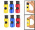 6pc BPA-Free Premium Quality ALAZCO Bag Clips - Value Set Food Fruit Bread Bag Cinch Non-Slip Grip EASY Squeeze & Lock