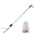 V-CHEETONG Extendable Snake Tong Reptile Grabber Rattle Snake Catcher Wide Jaw Handling Tool with Lock and Comfortable Grip(Include Snake Bag) (60 inches Extendable Snake Tong)