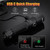 NICRON 1000 Lumens Rechargeable Tactical Flashlight: Led Flashlight Small, Bright, Powerful for Camping, Charged with Type C Cable