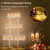 Champagne Display Holder Stand for Party With 32 Slots, Cocktail Tree Stand for Drinks 3 Tier Clear Acrylic Wine Glass Stemware Display Rack, Champagne Flute Wall Holder with Led Light for Party