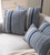 Cethom Boho Lumbar Pillow Covers 14x36 Long, Farmhouse Decorative Couch Pillow Cases, Navy Blue Accent Pillows of Bed, Sofa Bedroom Living Room Home Decor Cushion Cover, Pack of 1