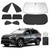 TINGLU Window Shades for Toyota RAV4 2019-2025 2026 Accessories Car Side Full Windows Rear Triangular Windshield Sun Shade Sun UV Rays & Privacy Protection for Camping,Napping,and Relaxing 8PCS
