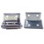 HJORZMM 2PCS Traditional Steel Unfinished Door Mount Hinge for Genie, 104804GT, Fits Genie Lifts & Scissor Lifts