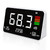 Digital Decibel Meter, Sound Level Meter Tester 30-130 dB Meter Desktop Temperature Humidity Noise Alarm Time for Home, Classroom, Studio, Factory