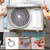 Mini Split Cover for Outside Unit, Heat Pump Outdoor Covers, Stainless Steel Compressor Shield AC Condenser Air Conditioner Cover for Rain Snow UV Weather Protection (Silver, 39×16IN)