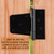 REDYA Heavy Duty Gate Hinges Fence Door Hinges 3.5 Inch Steel Black Finish with Screws (6 Pack, Black)
