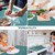 QPIX DIGITAL Extra Large Silicone Countertop Mat,Silicone Table Mat Kitchen Counter Protector Nonslip Heat Resistant Silicone Desk Mat Crafts Kids Dinner Placemat Pastry Dough Rolling Mat,Dark Green