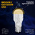 Diximus 12 Volt 7 Watt Low Voltage T5 Landscape Bulb - Pack 10 - Landscape Light Bulbs - Low Voltage Landscape Light Bulbs (Clear, 10)