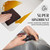 SINLAND Absorbent Microfiber Dish Cloth Kitchen No Streak Cleaning Cloth Dish Rags Lens Cloths 12 Inch X 12 Inch 12 Pack Dark Brown