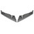 LDETXY Front Wing Guards for Polaris Slingshot, Carbon Fiber Style Front Bumper Winglet Trim Protector Wing Panel Guard for Polaris Slingshot 2015-2024 Accessories, 2PCS