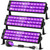 100W Black Light Bar IP66 Waterproof, LED Blacklight with Plug+Switch+6ft Cord, Outdoor Black lights, Light Up 1400 sq.ft, for Neon Glow Party Body Paint Fluorescent Poster Classroom Halloween, 3Pack