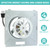 763RLN B Unit for Nutone,763RL B Unit 50 CFM Fan Motor for Nutone 763RL/769RL,S0503B000 Bathroom Motor Assembly for 763RLN 763RLN-R01 Bathroom Exhaust Fan,50CFM,9"x9"