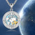 Grmdit Airplane Necklace for Women 925 Sterling Silver Airplane Jewelry Gifts Airplane Pendant Necklace