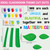 gisgfim Classroom Bulletin Board Decoration Set Wall Door Decor Spring Hands Tree Colorful Handprint Classroom Decorations for Kindergarten Preschool Elementary Middle School(We are Each Unique and...