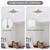 VILUXY Flush Mount Ceiling Light, Satin Nickel Star Light Fixtures Ceiling with Pull Chain On/Off Switch for Hallway, Entryway, Study Room, Bedroom
