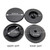 JIFFYYNY 4 Car Floor Mat Fasteners Holders Fitting Clips Fit for Maserati Ghibli Ferrari Car Mats