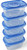 Glad Food Storage Containers - Soup and Salad Containers - 24 Ounce - 5 Count