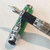 Masonic Symbols Engraved Heavy Weight Silver Metal Fountain Pen, Gift Box (Blue Ink Cartridge)