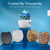 SANILO Wooden Toilet Seat with Soft Close [ROUND] - Decorative, Quiet & Slow Close Molded Wood Seat - With Strong Bumpers & Hinges - Adjustable Fit – Dolphin